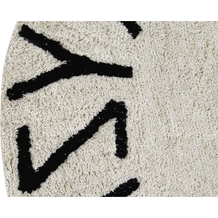 Trinx Eiichi Hand Knotted Cotton Abstract Rug Wayfair Canada